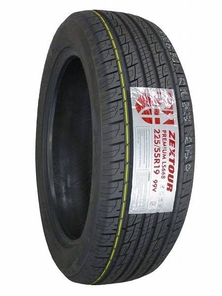 Zextour 225/55R19 Premium LS668 99V Quiet & Durable Passenger Car Tire